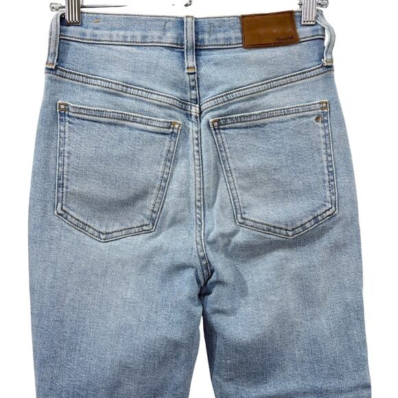 Madewell Womens Size 23P The Perfect Vintage Jeans High Rise 90s Mom Stretch - Picture 9 of 16